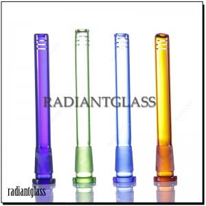 Custom Wholesale Dab Tool And Carb Cap Holder Manufacturer - Diffused Downstem Low profile Colored Stems for Bong  – Radiant