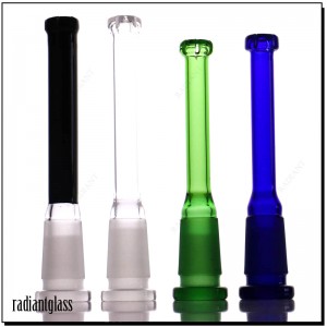 4.5 Inches Mix Color Glass Downstem  Glass Water Bongs Accessories Wholesale
