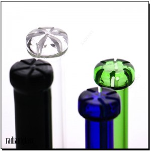 4.5 Inches Mix Color Glass Downstem  Glass Water Bongs Accessories Wholesale