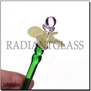 4.8 Inches Glass Dab Tool Novelty Smoking Accessories