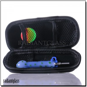 Glass Nector Collector Kit With 10mm Titanium Tips