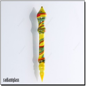 Colored Glass Dab Tool Wax Oil Tools