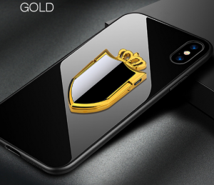 Tiktok New Mobile Phone Holder USB Charging Lighter Cigarette Lighter Exquisite Crown Father’s Day Gift Factory Batch