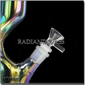10 Inches Glass Bong Water Colourful Pipes Hookah