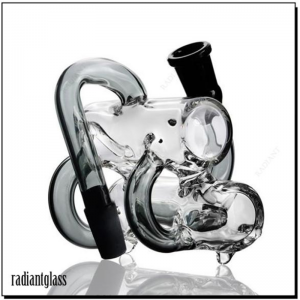 14mm Joint Thick Glass Ash Catcher 4.3 Inches Tall Smoking Accessories