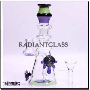10 Inches Novelty Bong With Turtle And Bee