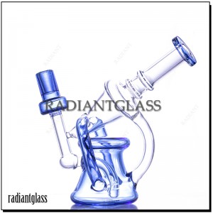 7.2 Inch Glass Bong (free bowl included)Telescope Water Pipe