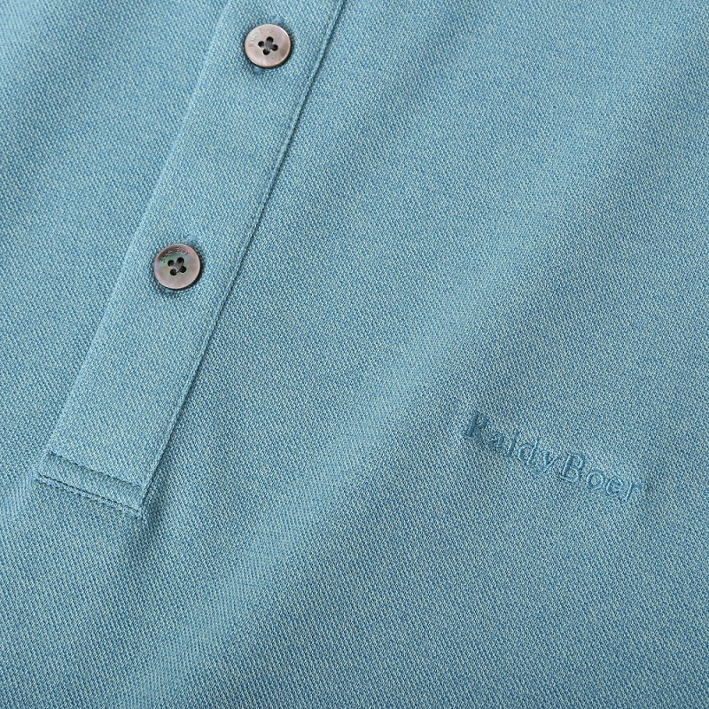 Factory Custom Double Mercerized Pima Cotton Design Quality Polo Shirt