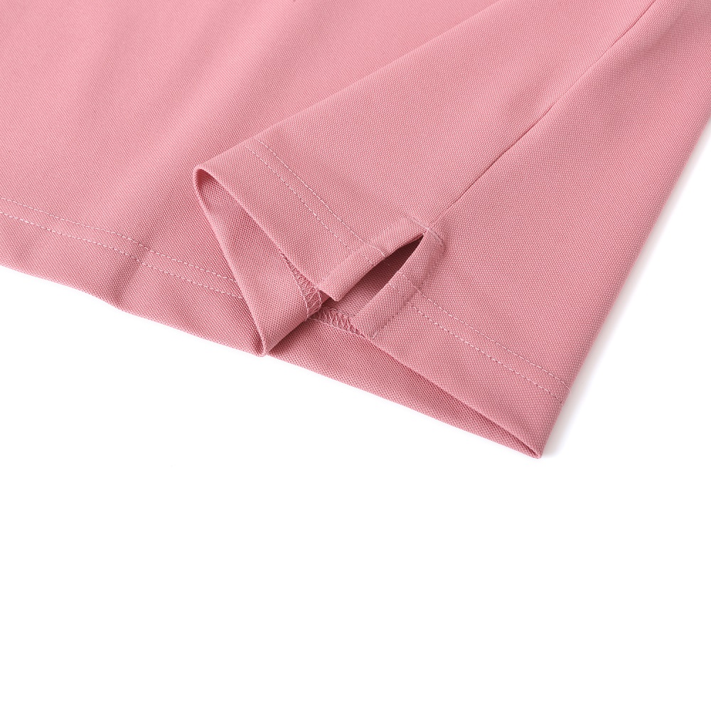 OEM Factory Customized Zipper Polo Shirt Mens T Shirt 100% Cotton Tee Shirt