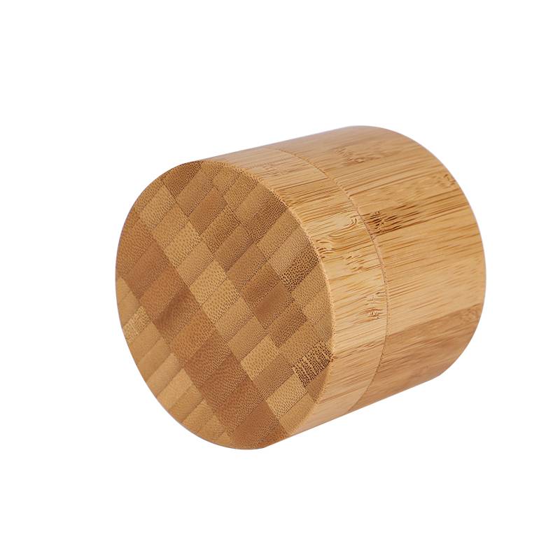Cheap PriceList for Amber Glass Jar Bamboo Lid - RB-B-00215  100g bamboo jar – Rainbow
