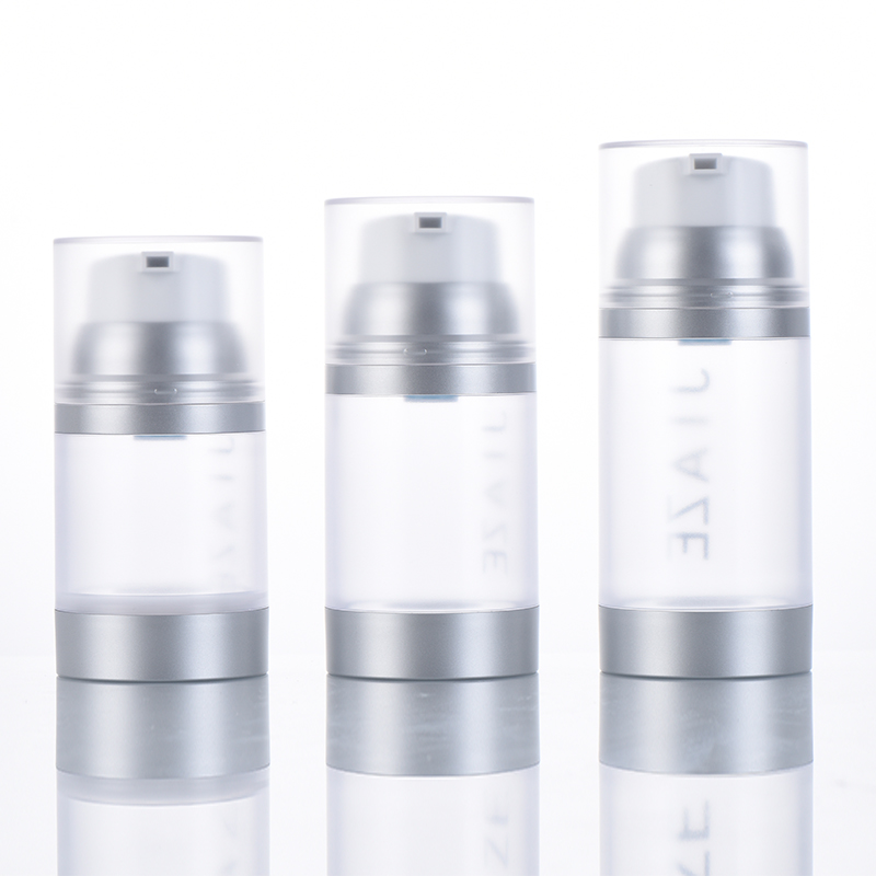 RB-Ai-0031A Luxusná plastová fľaša s bezvzduchovým čerpadlom AS 100ml 120ml 150ml emulzná fľaša s parfumovou vákuovou pumpou pre kozmetiku