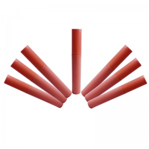 RB-L0005 12ml rød lipgloss tube med børste
