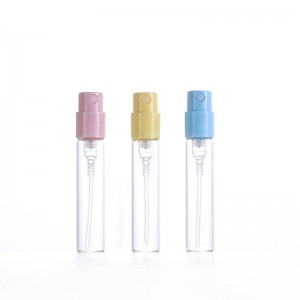 RB-T-0057 1,5 ml 1,8 ml 2,5 ml Mini prazna prozirna bočica sa raspršivačem Staklena bočica s raspršivačem za uzorke parfema za pakiranje eteričnih ulja