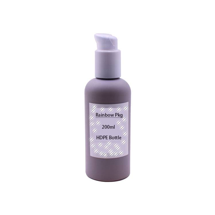 2021 Good Quality Shampoo Bottle 250ml - RB-P-0186 200ml HDPE  plastic bottle – Rainbow