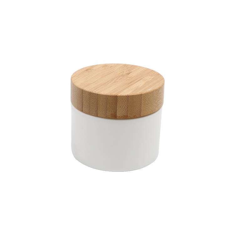China New Product Double Wall Jars - RB-B-00207 20g 30g 50g 100g PP jar with bamboo lid – Rainbow