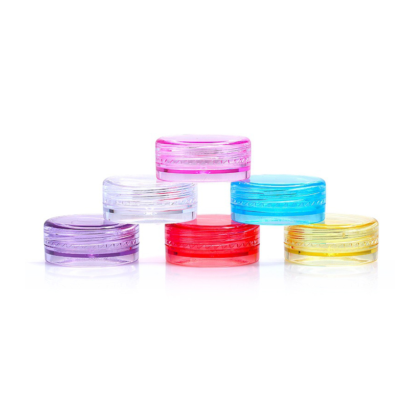 Cheap price Plastic Jar Pink - RB-P-0295  2g colorful plastic jar – Rainbow