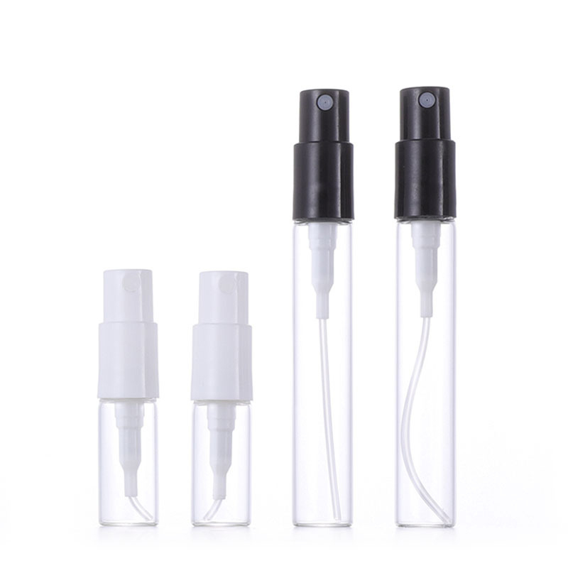 РБ-Т-0060 мини 2мл 3мл 5мл мале стаклене бочице празне бочице за узорке парфема са прскањем