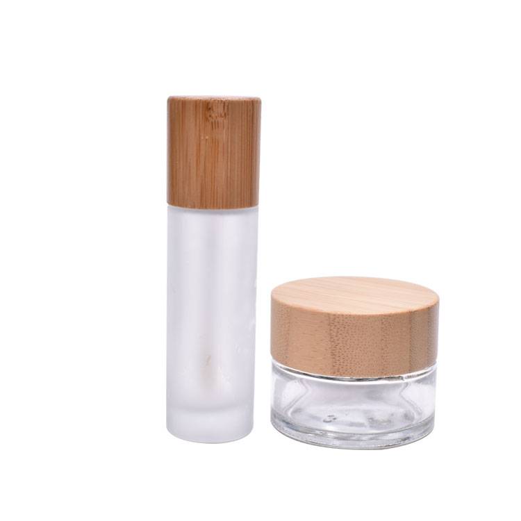 RB-B-00145 30ml frosted glass bottle lip gloss