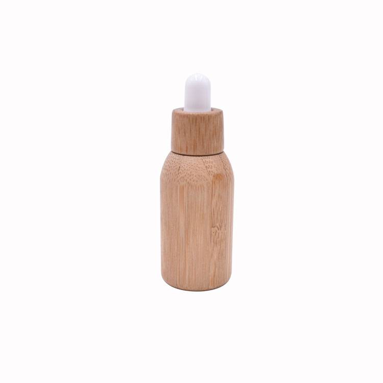 2021 wholesale price Cosmetic Bamboo Bottle - RB-B-00164 5ml 10ml bamboo dropper bottle – Rainbow