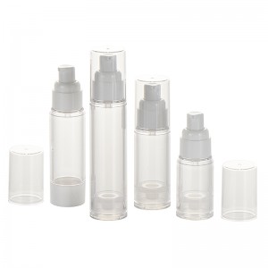 RB-Ai-0017 empty lotion pump AS bottle luxury airless pump bottle for lotion face cream serum foundation