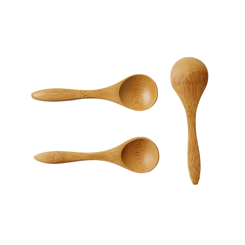 Excellent quality Wooden Spoon Disposable – RB-B-00259    Bamboo honey spoon – Rainbow