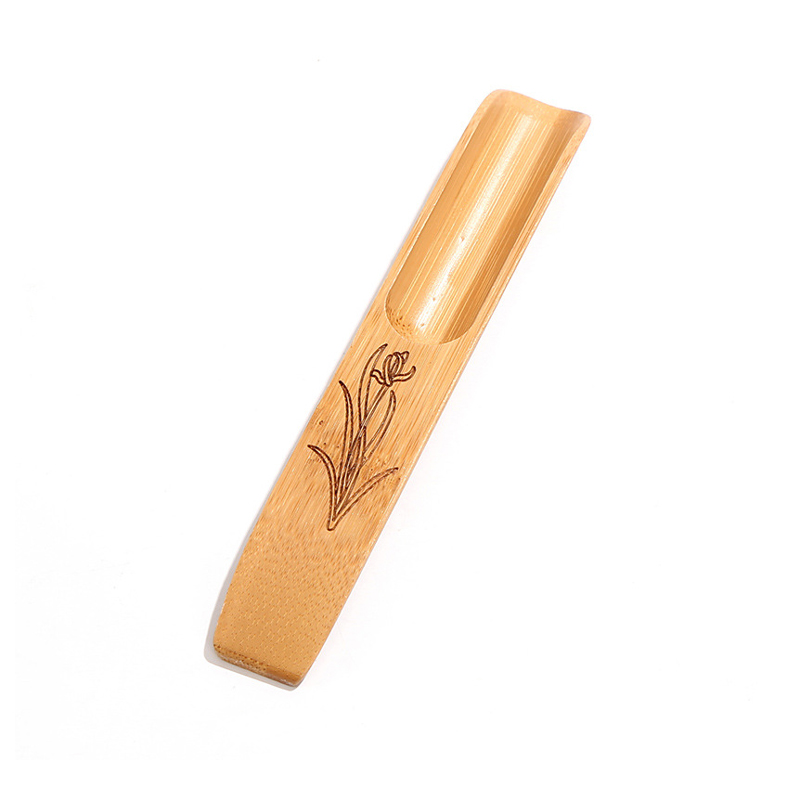 Good quality Wooden Spoon - RB-B-00256    Bamboo tea spoon – Rainbow