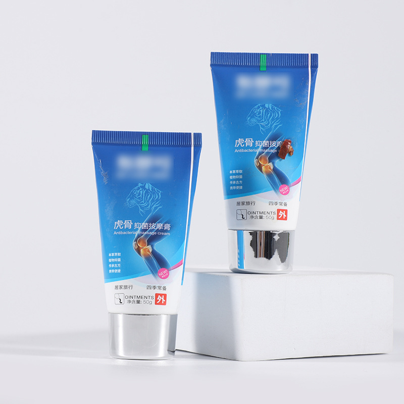 RB-S-0018 Tsika Yekuchenesa Facial Cleanser Soft Container Tube Ye Skincare Svina Packaging Plastic PE Cosmetic Tube