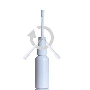RB-P-0332F kosmetyske pakket plastic keel sprayer