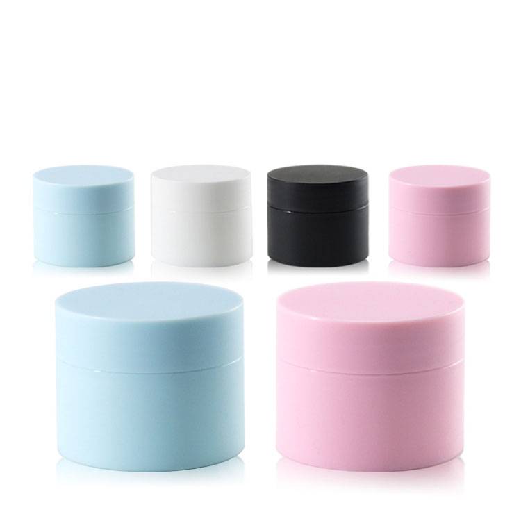 18 Years Factory Amber Cream Jars - RB-P-0120-plastic-double-wall-jar – Rainbow