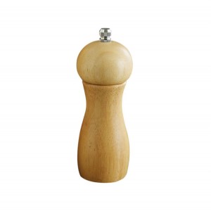 RB-B-00192 special mill cores manual type 5.5 inches high hand made seasoning salt rice pepper mill wood