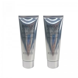RB-S-0010  UV Coated Hand Cream Facial Cleaner Tubes For Skincare Packaging Tube