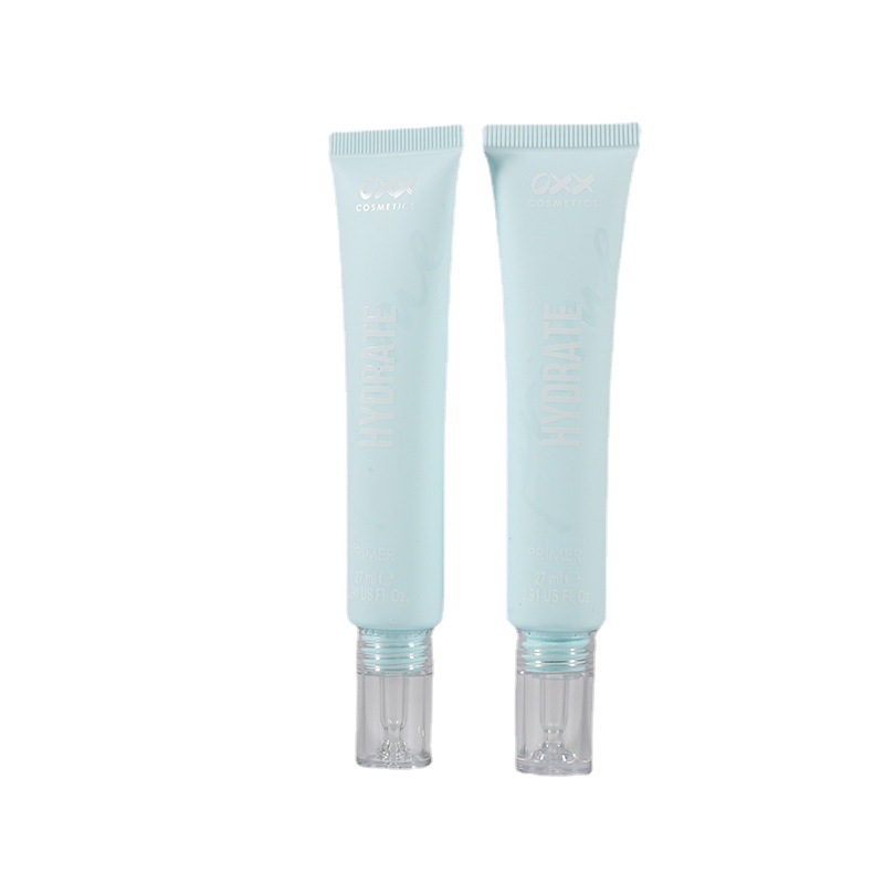 RB-S-0017 Lipgloss Tube Kosmetikverpackung Container mëll PE Tubes Essenz Lotion Tube mat Tipp