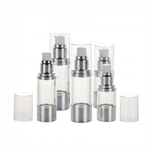 RB-Ai-0005 20ml 30ml 50ml botella de bomba de prensas suero líquido crema facial crema para ojos loción botellas cosméticas sin aire