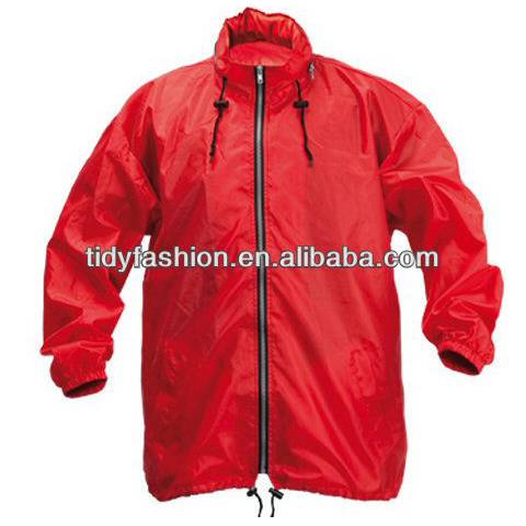 100% polyester lightweight windbreaker jackets