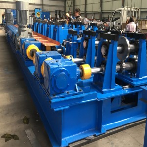 Raintech Automatic Quickly Change Steel Frame Channel CZ Purlin Roll Forming Machine