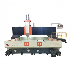 Gray Iron Casting CNC Gantry Moveable Drilling Machine For Tube