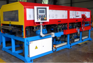 Manufacturer for Downpipe Roll Forming Machine - Container Movable Type Roof Board Roll Forming Machine – Raintech