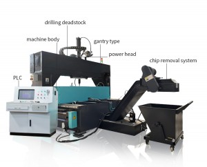 PD2016 Gantry Moveable CNC Planar Drilling Machine