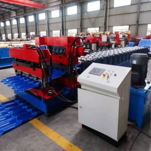 Competitive Price for Glazed Tile Roll Forming Machine Metal Roofing Tile Making Machine for Building Material Machinery