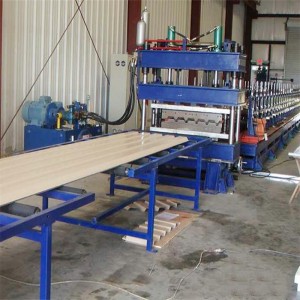 Bottom price Triple Layer Ibr Corrugated Glazed Roofing Panel Making Machine