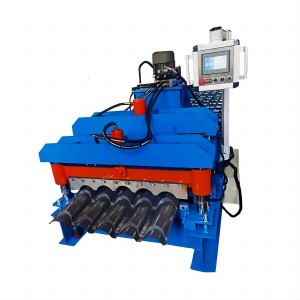 Hot Selling Glazed Steel Roof Tile Sheets Roll Forming Making Machine Line
