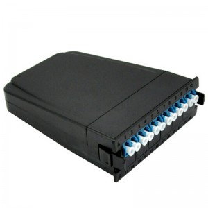 Discount wholesale China MPO/MTP to LC Fiber Optic Cassette for MPO/MTP Patch Panel
