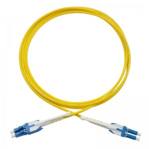 Wholesale Armored Fiber Optic patch cord Manufacturers Suppliers –  LC/Uniboot to LC/Uniboot Single Mode Duplex OS1/OS2 9/125 With Push/Pull Tabs Fiber Optic Patch Cord  – RAISE