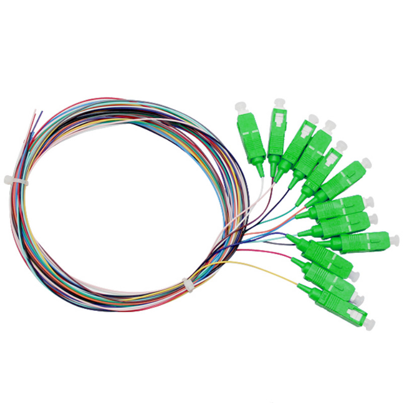 CE Certification Fiber Optic Pigtail Single Mode Factories –  LC/SC/FC/ST Single Mode 9/125 OS1/OS2 Unjacketed Color-Coded Fiber Optic Pigtail  – RAISE detail pictures