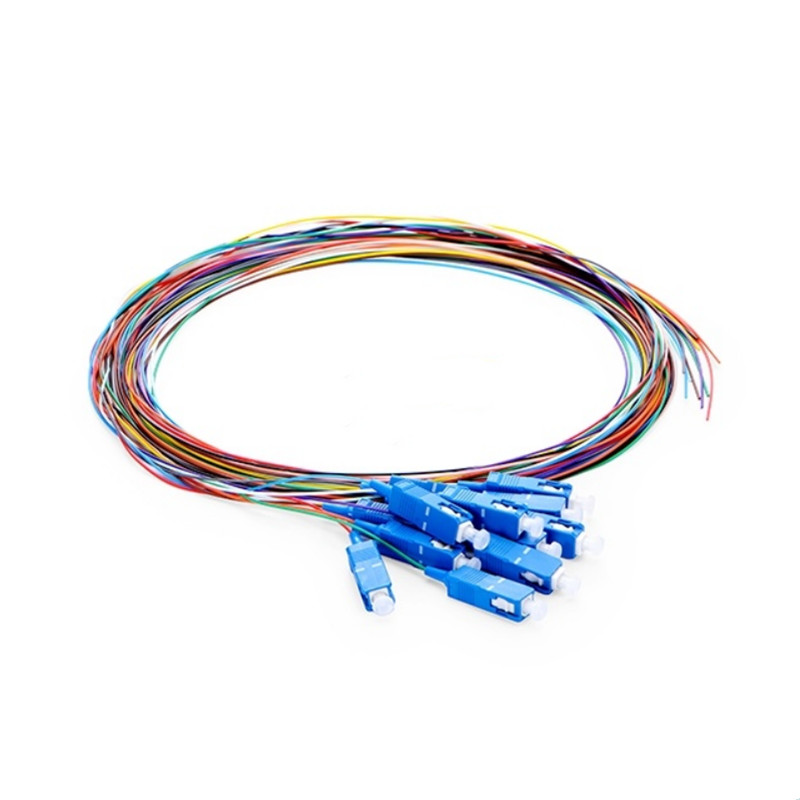 CE Certification Fiber Optic Pigtail Single Mode Factories –  LC/SC/FC/ST Single Mode 9/125 OS1/OS2 Unjacketed Color-Coded Fiber Optic Pigtail  – RAISE detail pictures