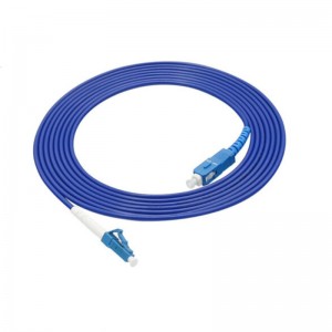 Fast delivery China LC/Upc to LC/Upc Duplex Singlemode 9/125 Armored Fiber Patch Cable