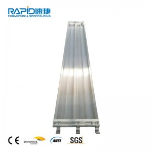 19″ Wide Aluminum Scaffold Plank for Layher Ringlock Scaffolding