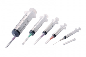 Disposable syringe post-use treatment