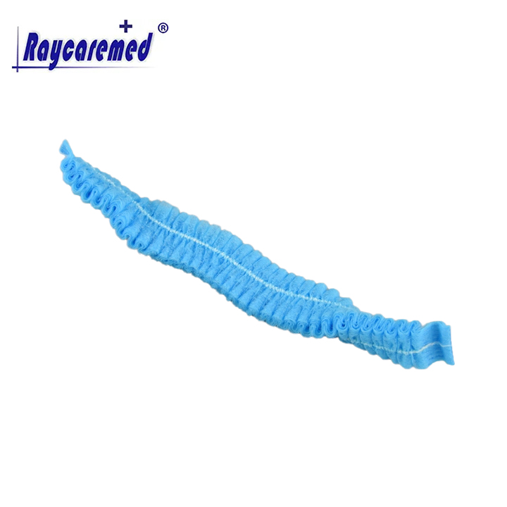 RM05-004 Touca bufante descartável com clipe não tecido