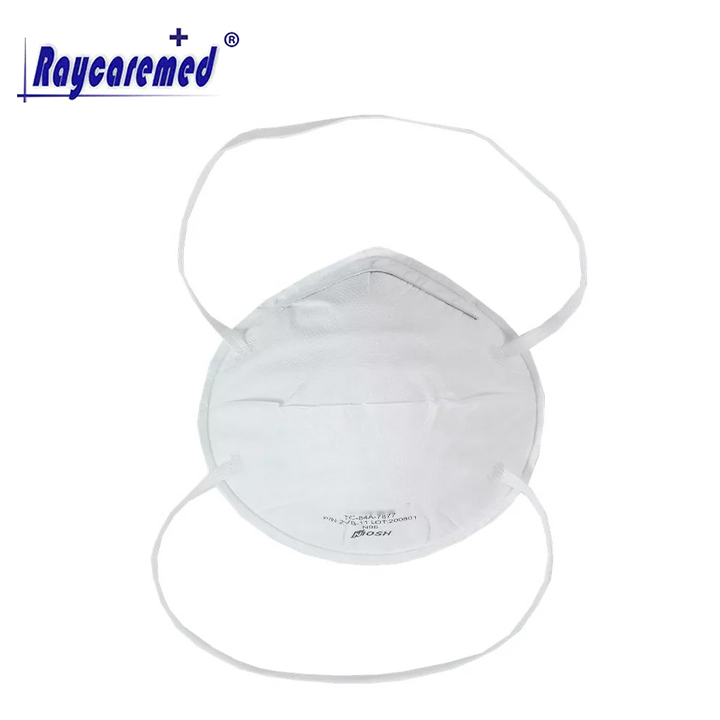 RM05-007 NIOSH N95 Respiratore per maschera antipolvere di sicurezza monouso